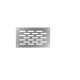 ALUMINIUM FLOOR AIR VENTILATION GRILLE COVER 5x8.6cm / ALUMINIUM